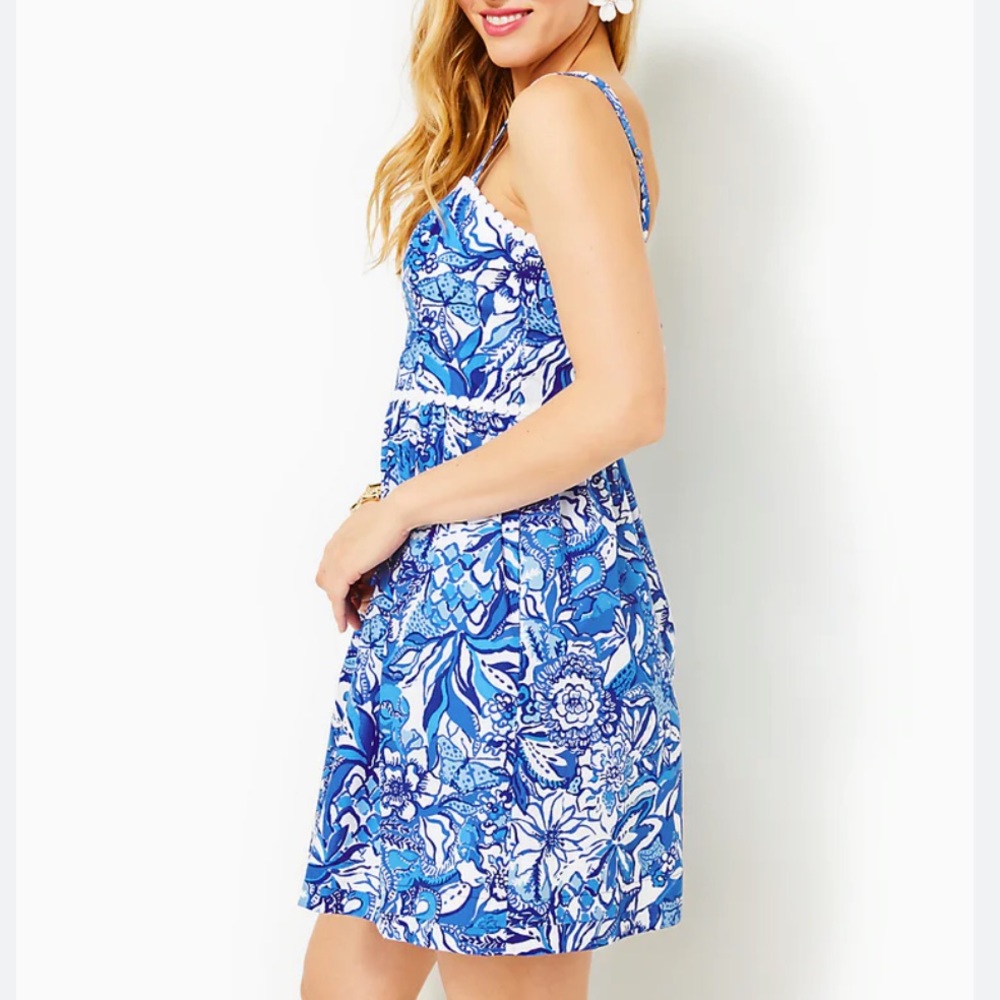 NEW Lilly Pulitzer Haylan Cotton Dress - Picture 4 of 12